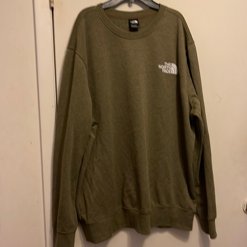 Unisex Northface crewneck xxl